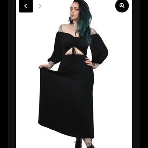 foxblood lydia dress